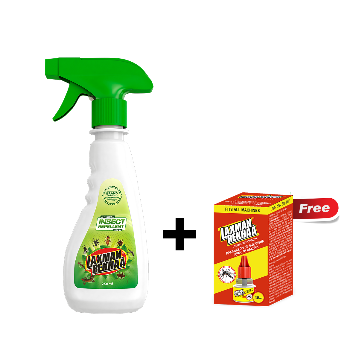 Laxman Rekhaa Herbal Insect Repellent Spray