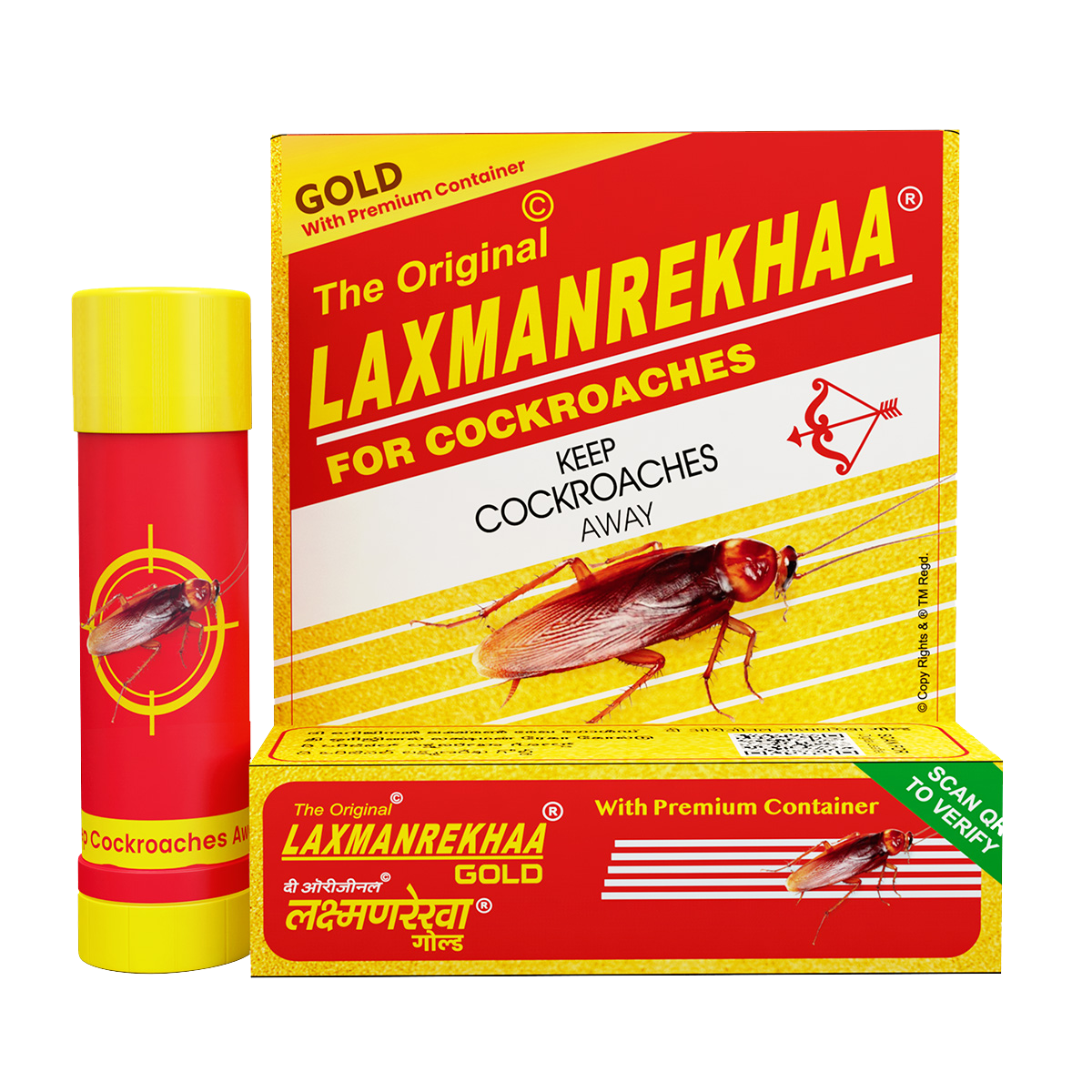 Laxmanrekhaa Gold Chalk with Premium Container