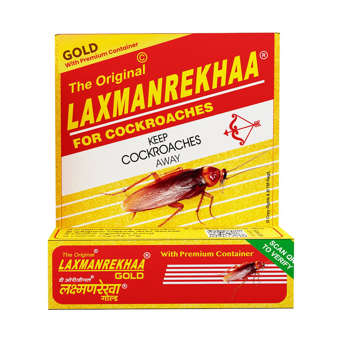 Laxmanrekhaa Gold Chalk with Premium Container - Image 4