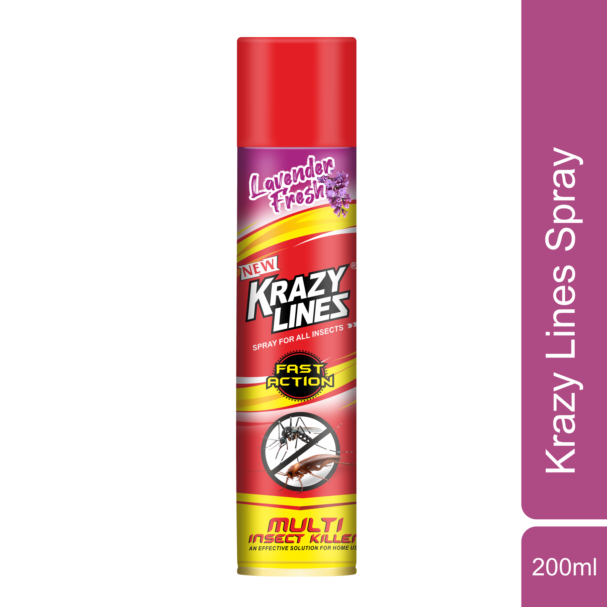 Krazy Lines Spray 200ml Multi Insect Killer