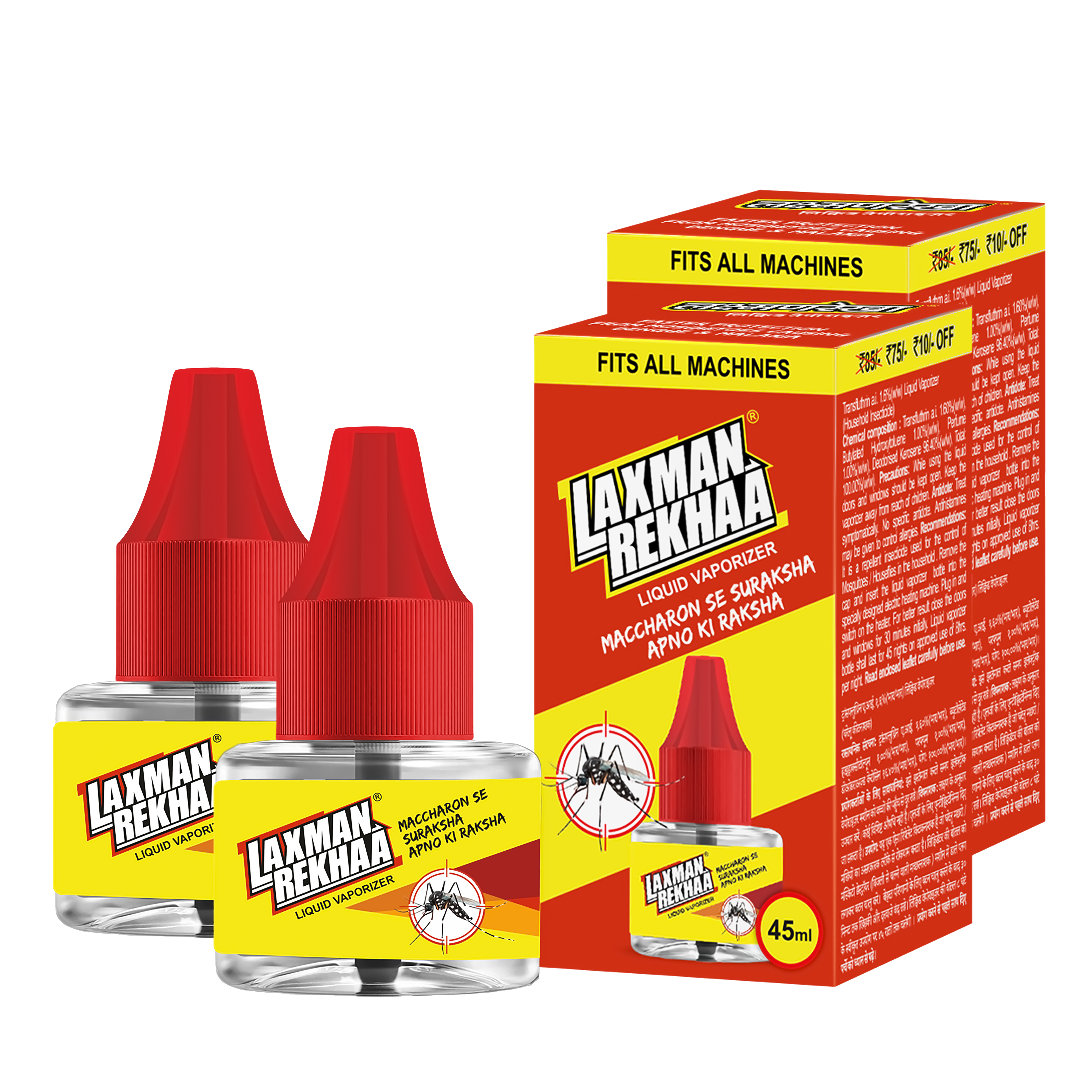 Laxmanrekhaa Liquid Vaporizer Refill Pack of 2