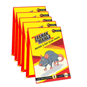 Laxman Rekhaa Long Rat Pad (Pack of 5) | Rat & Pest Glue Trap