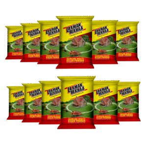 Laxmanrekhaa Cockroach Killer Powder (Pack Of 12) | Cockroach Killing Powder